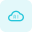 external artificial-intelligence-technology-over-the-cloud-network-isolated-on-a-white-background-artificial-tritone-tal-revivo icon