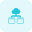 external cloud-server-connected-with-multiple-network-window-server-tritone-tal-revivo icon