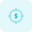 external dollar-target-sign-board-with-money-desire-business-tritone-tal-revivo icon