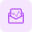 external dotted-point-line-diagram-send-via-mail-in-envelope-company-tritone-tal-revivo icon