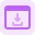 external download-button-on-web-browser-isolated-on-a-white-background-upload-tritone-tal-revivo icon