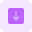external download-down-arrow-to-save-file-isolated-on-white-background-basic-tritone-tal-revivo icon