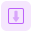 external downward-direction-for-a-places-found-in-backward-location-outdoor-tritone-tal-revivo icon