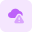 external error-in-cloud-network-isolated-on-white-background-cloud-tritone-tal-revivo icon