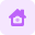 external house-under-security-with-cctv-cameras-isolated-on-a-white-background-house-tritone-tal-revivo icon