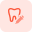 external local-anesthesia-for-tooth-removal-isolated-on-a-white-background-dentistry-tritone-tal-revivo icon