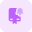 external notification-on-a-book-sample-isolated-on-a-white-background-library-tritone-tal-revivo icon