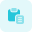 external paste-the-content-to-clipboard-computer-file-system-text-tritone-tal-revivo icon
