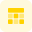 external top-bar-with-bottom-frame-grid-template-layout-grid-tritone-tal-revivo icon
