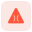 external triangular-shape-signboard-with-a-narrow-bridge-lane-traffic-tritone-tal-revivo icon