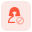 external user-blocked-on-a-social-media-platform-closeupwoman-tritone-tal-revivo icon