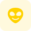 external alien-head-emoji-used-in-instant-messenger-chat-smiley-tritone-tal-revivo icon