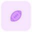 external american-football-oval-shape-ball-layout-indication-sport-tritone-tal-revivo icon