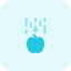 external apple-with-a-down-logo-isolated-on-a-white-background-science-tritone-tal-revivo icon
