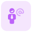 external businessman-using-company-email-address-for-work-full-tritone-tal-revivo icon