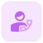 external calling-a-contact-for-services-and-other-works-classic-tritone-tal-revivo icon