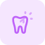 external cavity-filling-on-broken-tooth-isolated-on-a-white-backgrounds-dentistry-tritone-tal-revivo icon