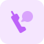 external chatting-over-a-old-fashioned-cell-phone-phone-tritone-tal-revivo icon