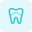 external dental-crown-with-capping-of-a-tooth-or-isolated-on-a-white-background-dentistry-tritone-tal-revivo icon