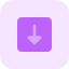 external download-down-arrow-to-save-file-isolated-on-white-background-basic-tritone-tal-revivo icon