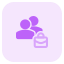 external job-website-for-a-team-work-and-for-joining-the-workforce-classicmultiple-tritone-tal-revivo icon