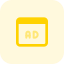 external online-advertisement-in-browser-visible-on-internet-advertising-tritone-tal-revivo icon