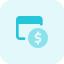 external online-purchase-browser-for-e-commerce-finance-checkout-money-tritone-tal-revivo icon