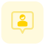 external single-user-chatting-with-their-family-members-classic-tritone-tal-revivo icon