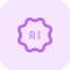 external smart-programming-of-artificial-intelligence-sticker-isolated-on-white-background-artificial-tritone-tal-revivo icon
