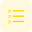 external to-do-list-of-task-and-wishlist-memo-text-tritone-tal-revivo icon