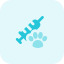 external vaccination-for-wild-and-pet-animals-isolated-on-a-white-background-drugs-tritone-tal-revivo icon