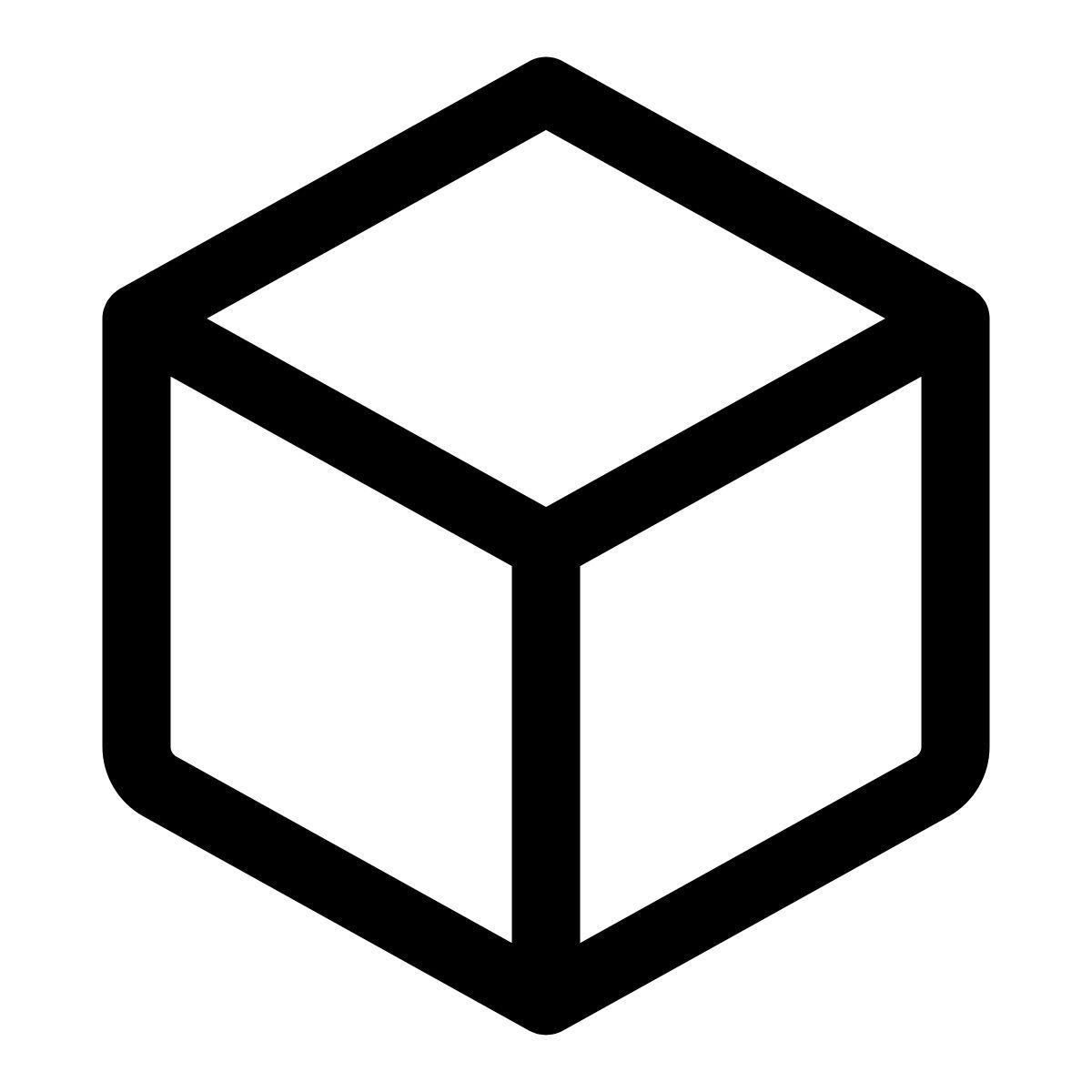 3d cube icon