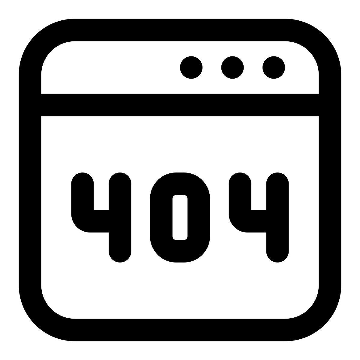 404 icon