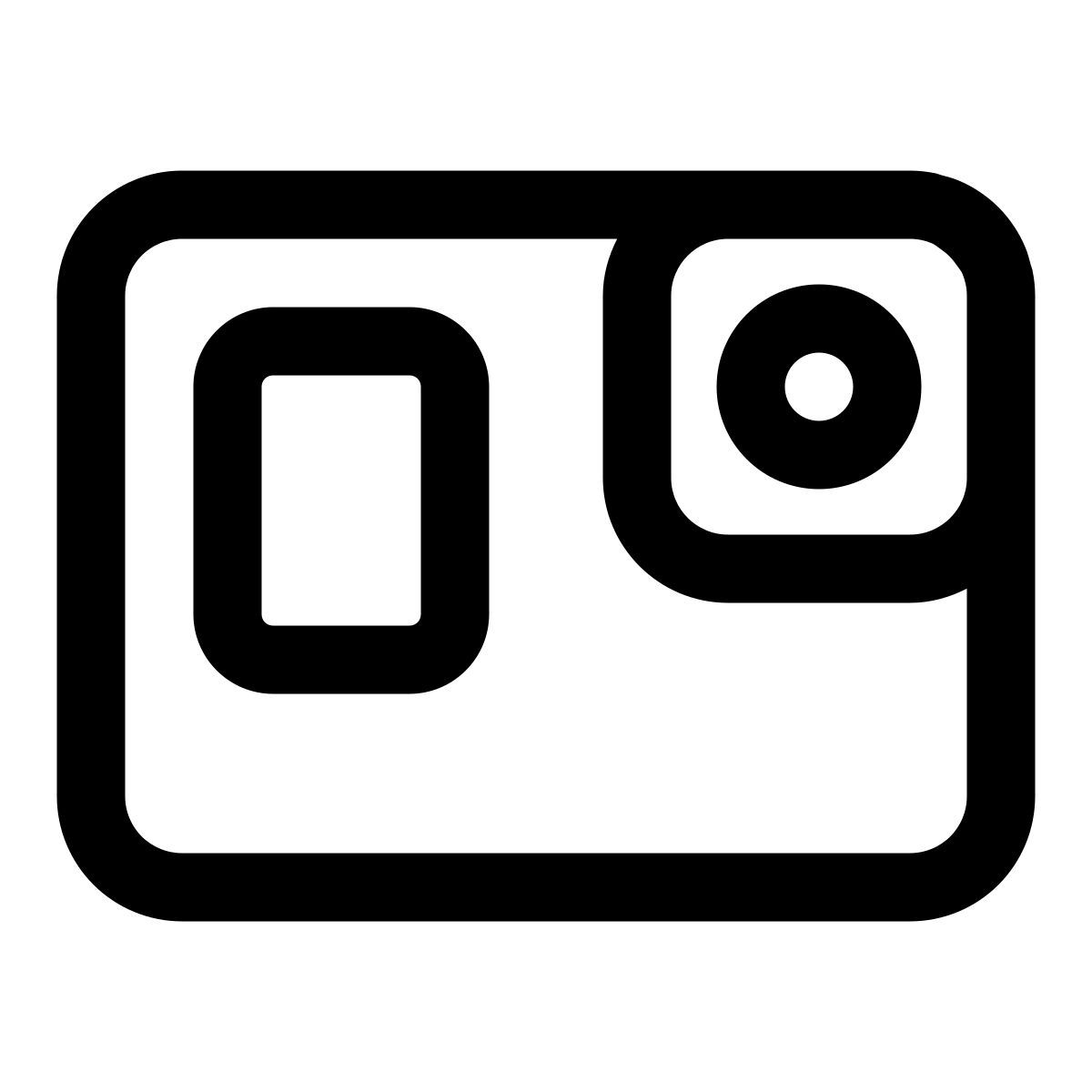 action camera icon