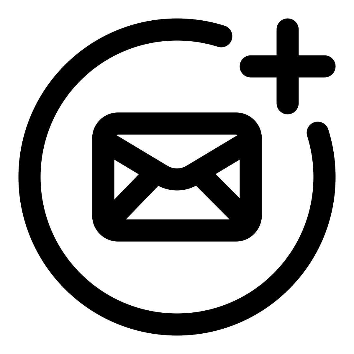 add mail icon