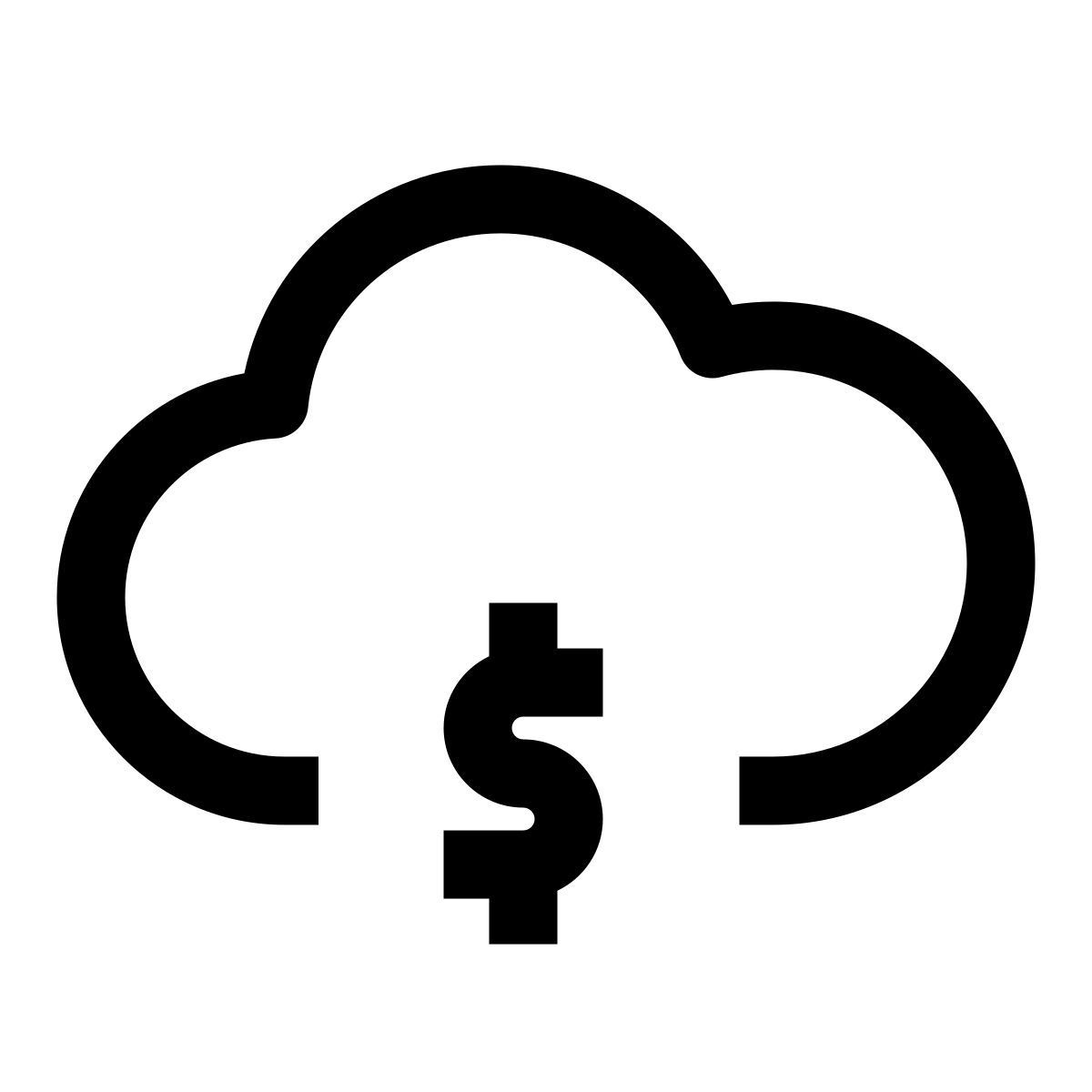 cloud banking icon