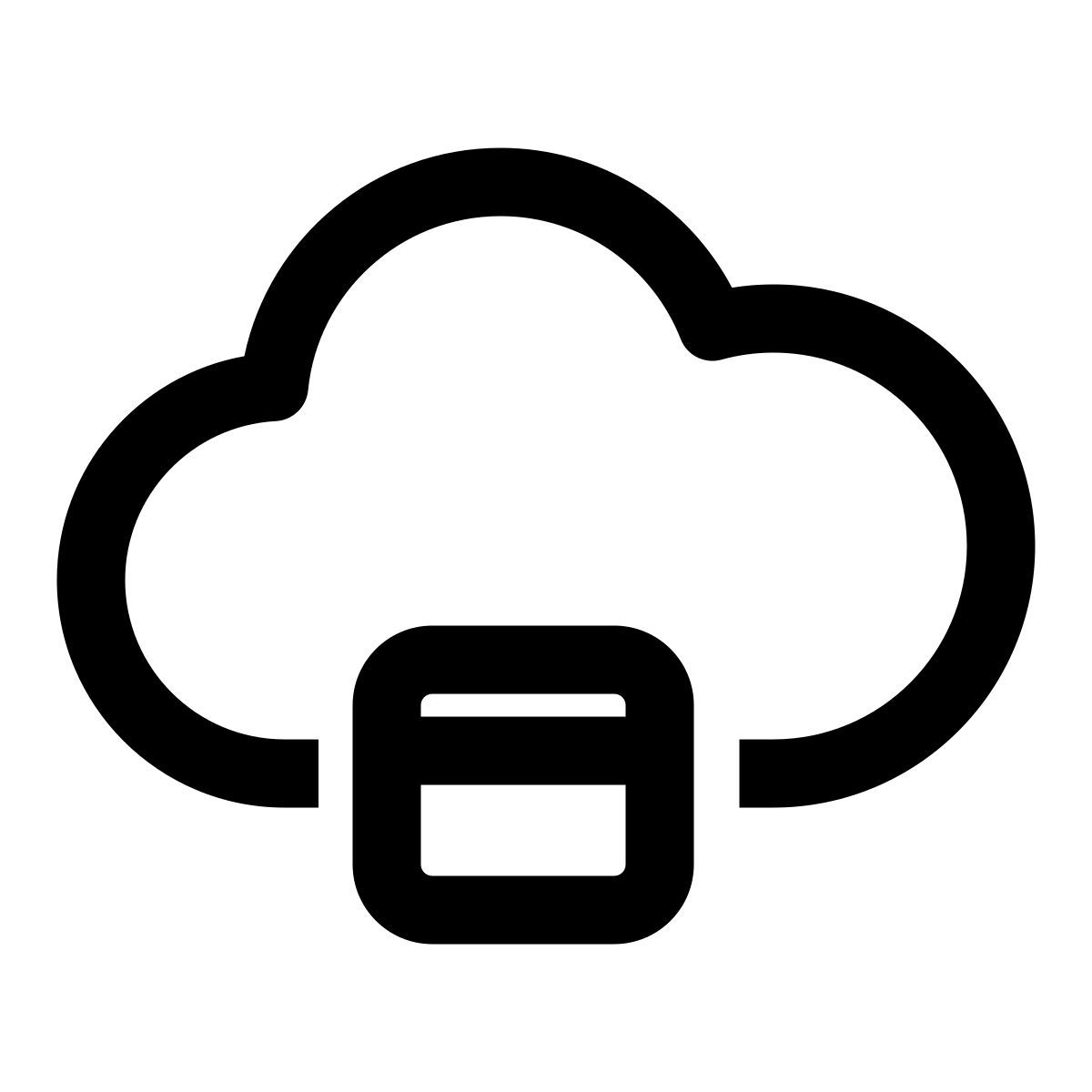 cloud browser icon