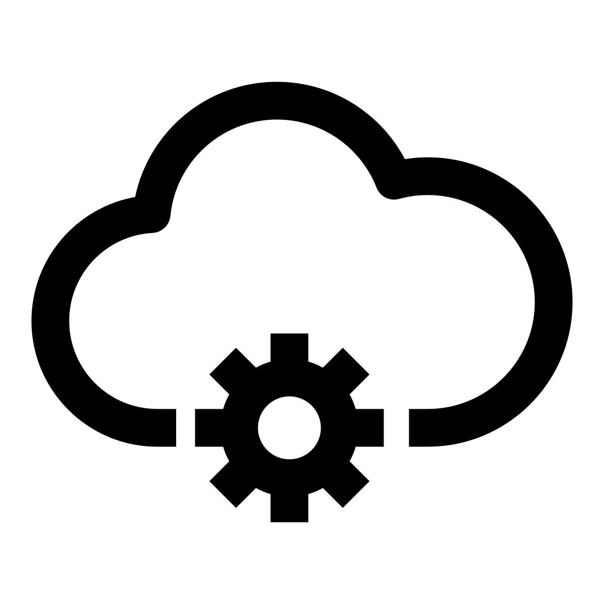 cloud setting icon