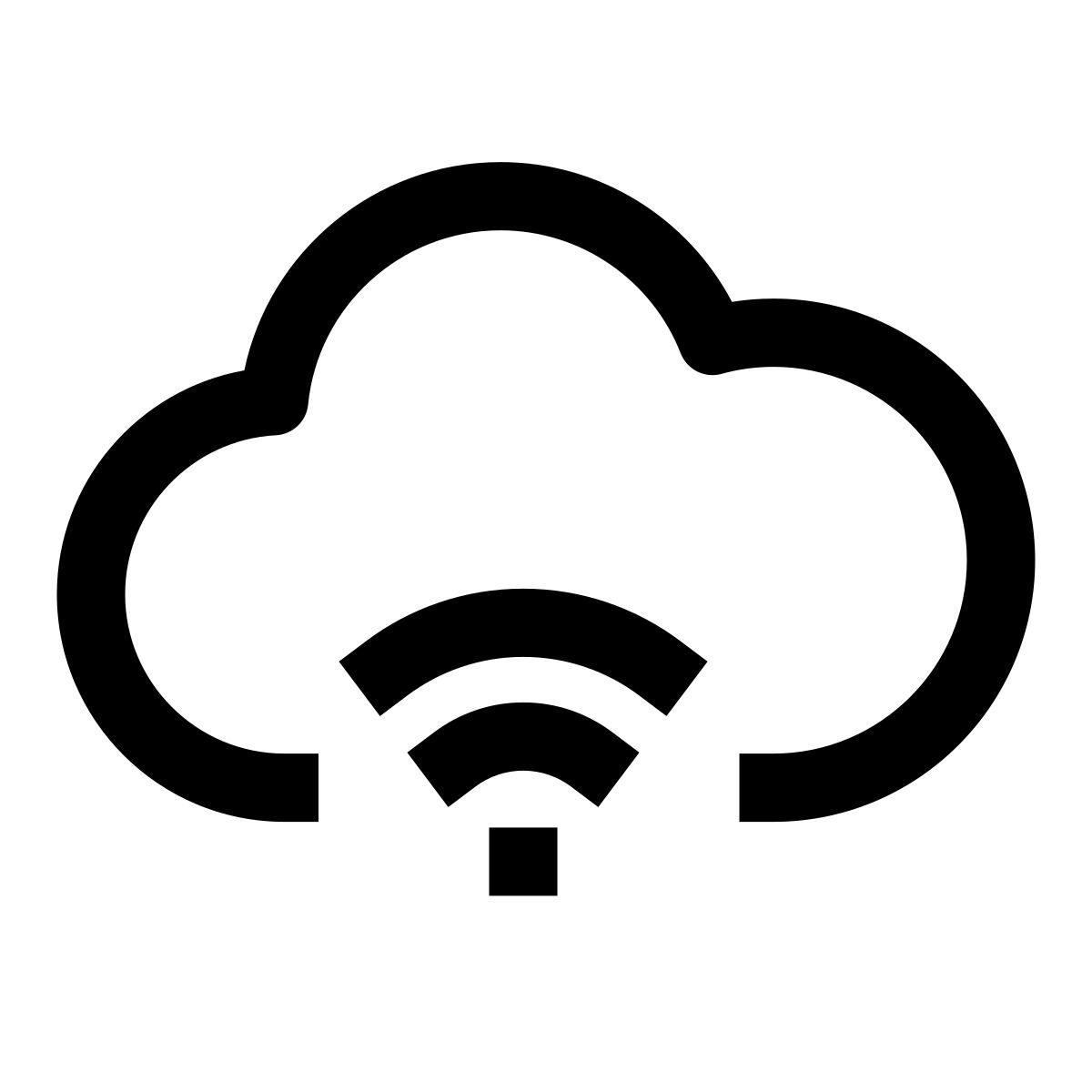 cloud wifi icon