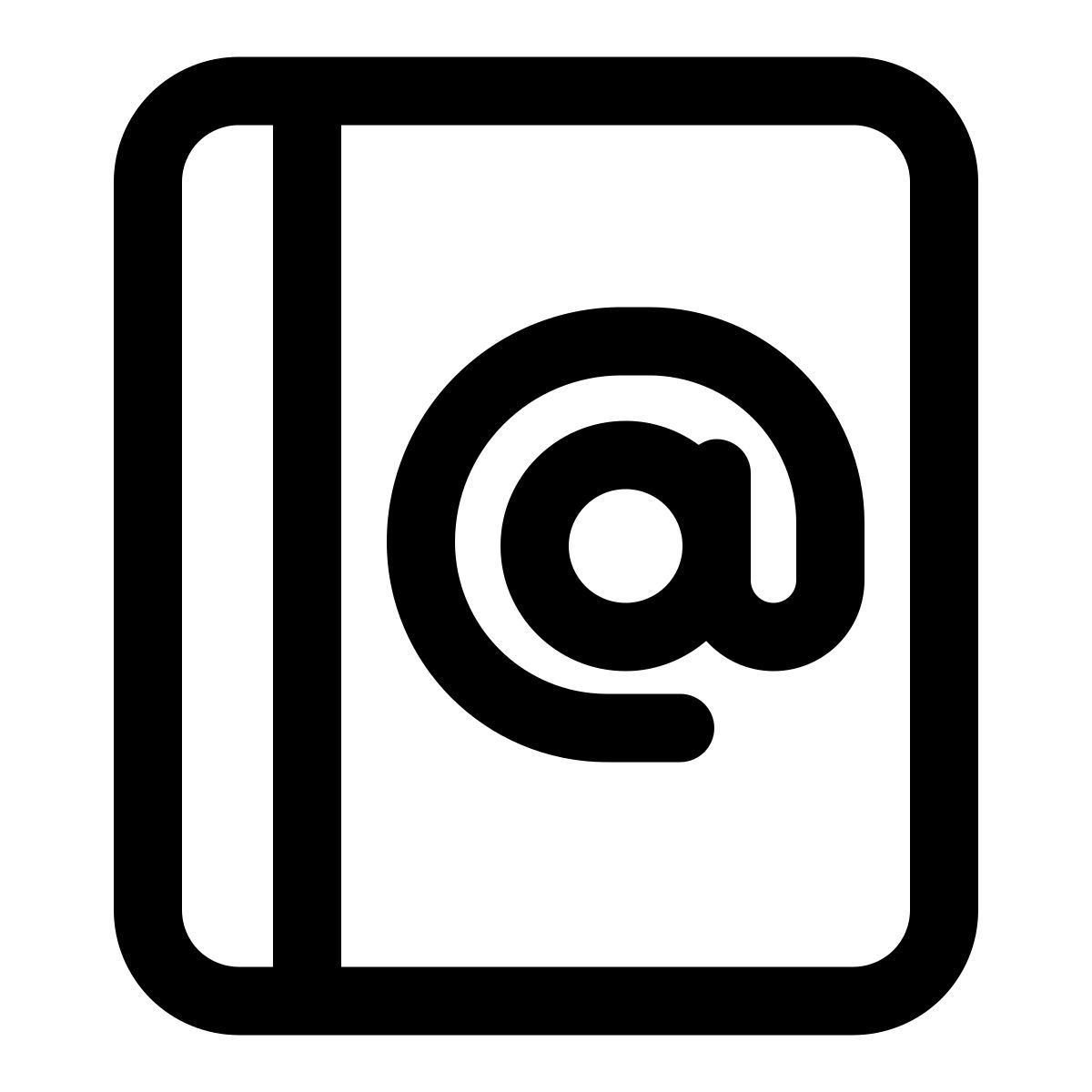 contact book icon