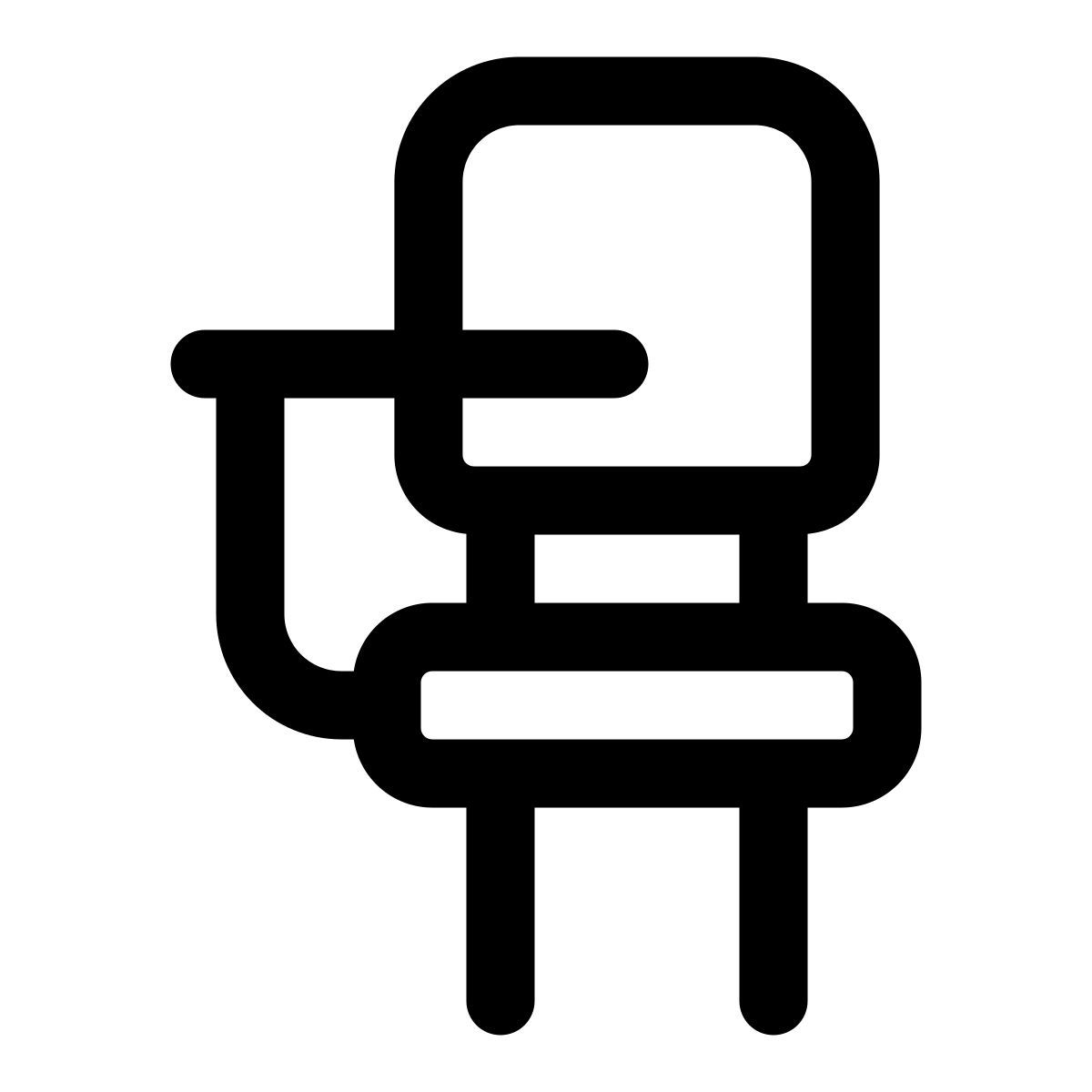 silla de escritorio icon