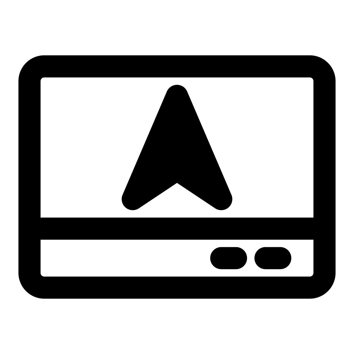 gps navigation icon