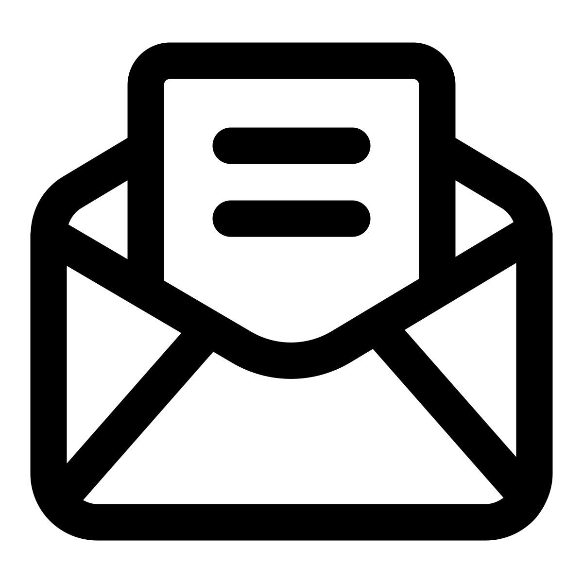 open message icon
