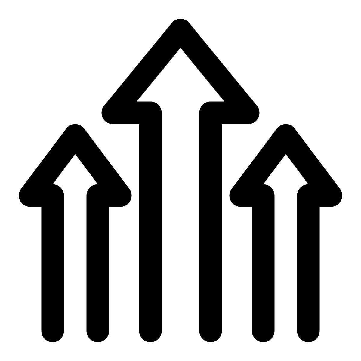 arrows up icon