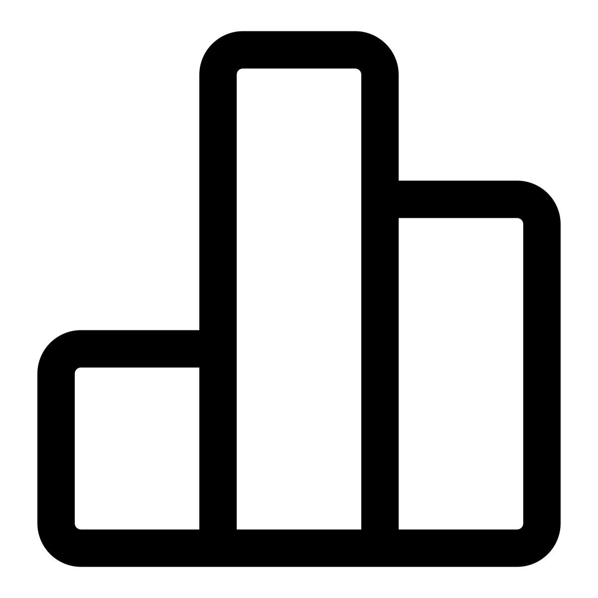 bar chart icon