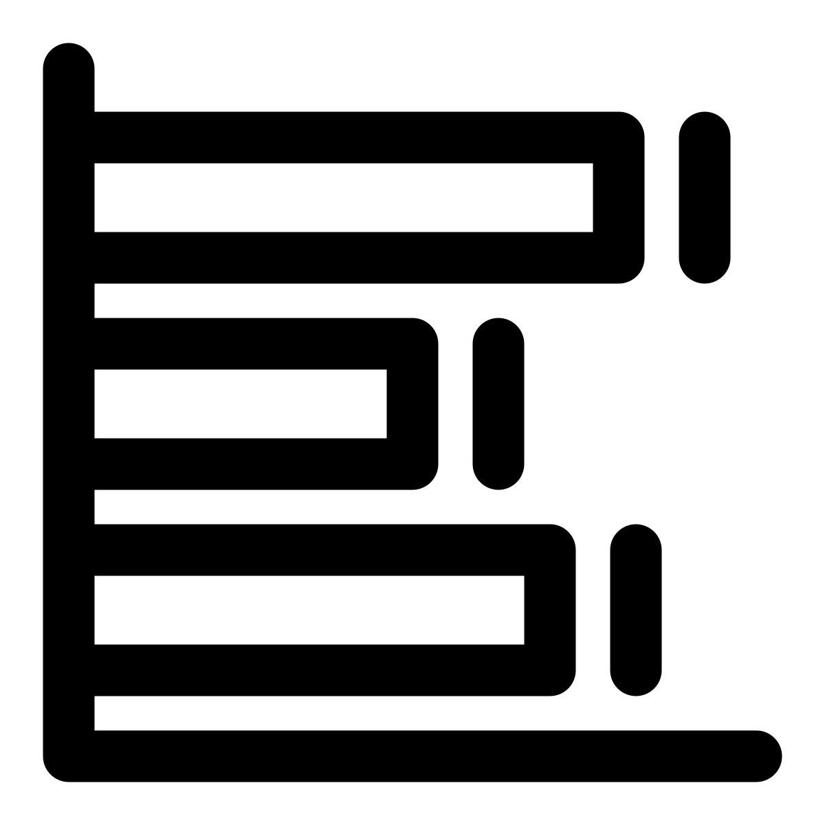 Gráfico de barras icon