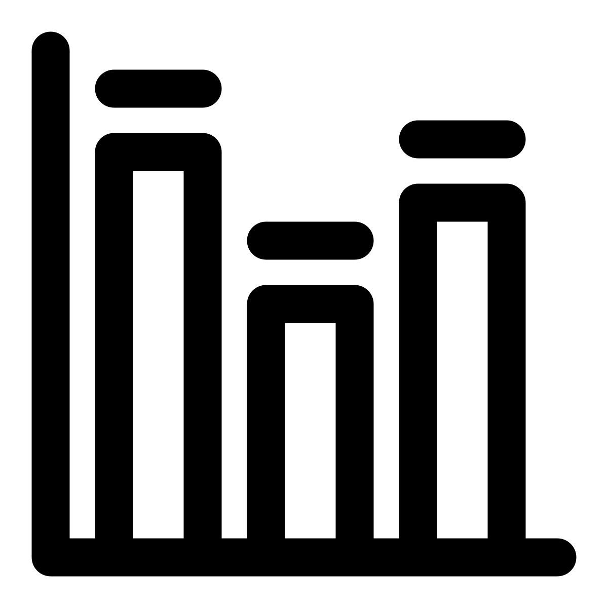 bar chart icon