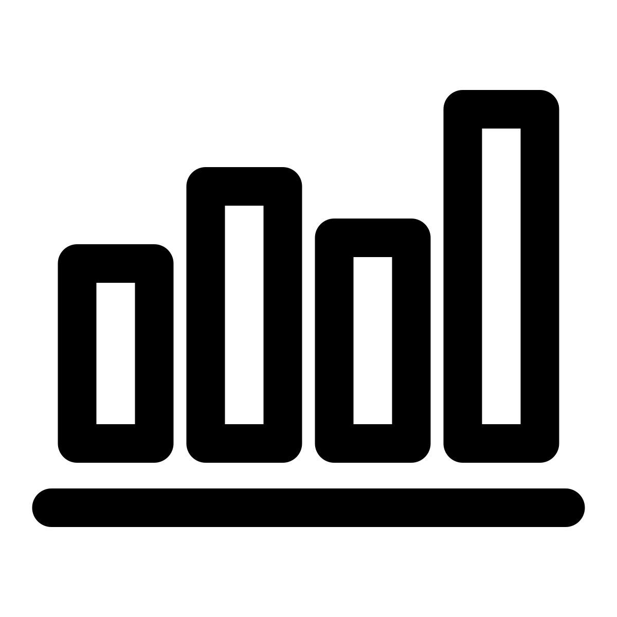 bar chart icon