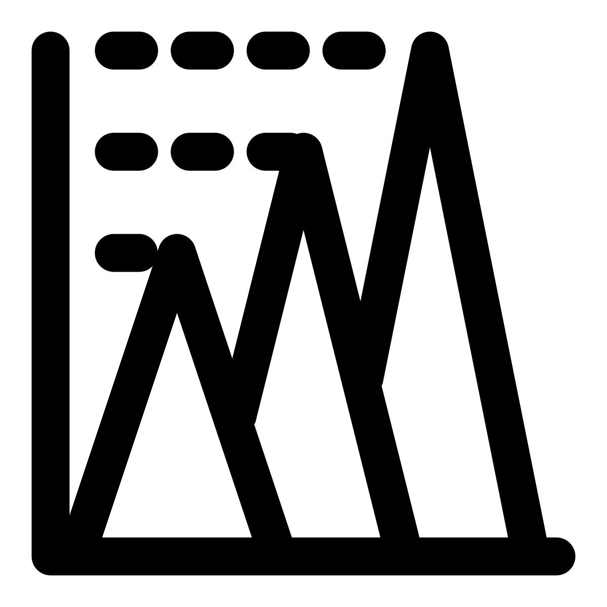 bar graph icon