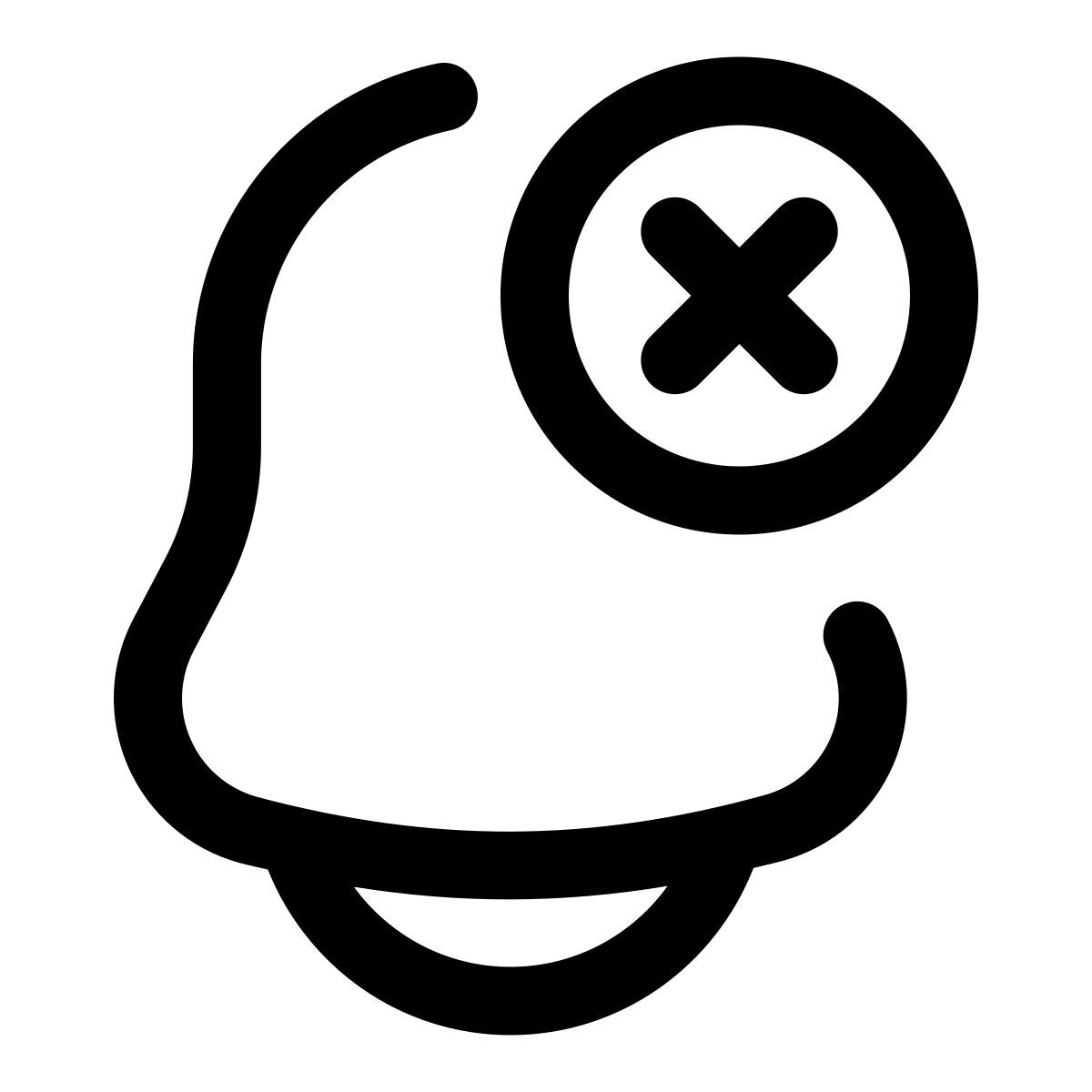 eliminar campana icon